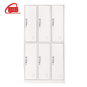 DXBG加厚六门钢制更衣柜文件柜铁皮柜矮柜资料密码带锁