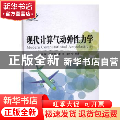 正版 现代计算气动弹性力学 徐敏,安效民,康伟 等 国防工业出版社