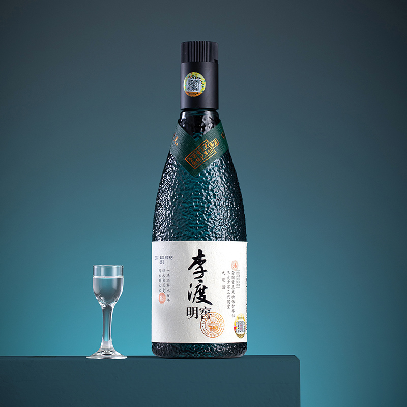 [酒厂直供]李渡窖龄酒明高粱酒 45度元窖香白酒500ml单瓶装 收藏礼盒