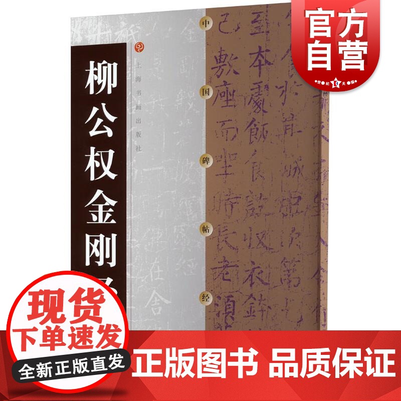 中国碑帖经典柳公权金刚经 方传鑫著 上海书画出版社 中国碑帖经典