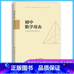 [正版] 初中数学用表 数学概念公式定律术语图表手册 初中数学定律公式定理速查 公式定理基础知识大全 中考总复习辅导