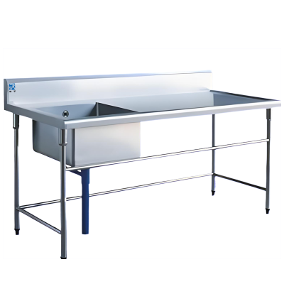瑞宇不锈钢杀鱼台/1800*800*800+150mm/201#1.2mm