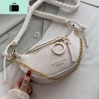 女包包2020新款潮胸包链条斜挎包流行腋下包饺子包韩版百搭NEW LAKE女斜挎包