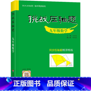 [9年级]数学压轴题 初中通用 [正版]2023新版挑战压轴题中考数学物理化学轻松入门篇+强化训练篇+精讲解读篇七八九年