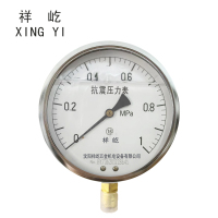 祥屹 耐震压力表 YTN150 0-1.0Mpa 块