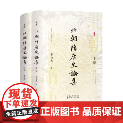 北朝隋唐史论集 黄永年山西人民出版社