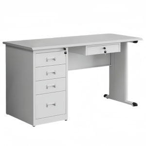 攸形钢制职员桌1400*700*750mm张