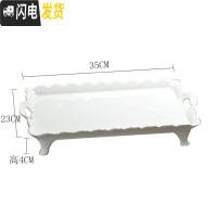 三维工匠煮茶壶花茶壶水果茶具套装 陶瓷玻璃下午花茶杯北欧茶具蜡烛加热 花边托盘