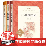 正版童年爱的教育小英雄雨来全套3册6年级林海雪原草房子暴风骤雨小兵张嘎湘行散记白洋淀纪事红色经典书人民文学出版社学生读骤