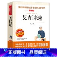 艾青诗选 [正版]艾青诗选原著 无障碍精读版 九年级上册必读名著老师初中课外阅读书籍初三上学期9年级课外书青少年版艾青诗