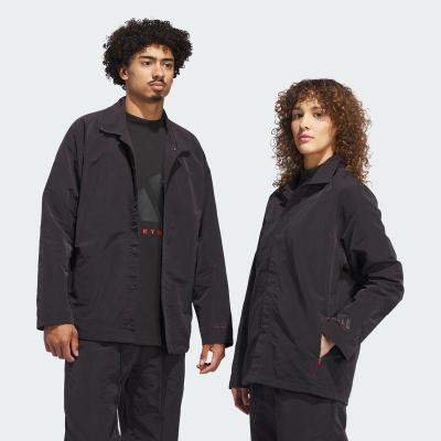 阿迪达斯(adidas)adidas篮球教练夹克女款透气防风环保再生材料运