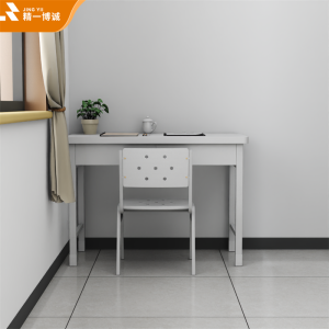 精一博诚士兵学习桌士官写字桌学员电脑桌内务办公桌宿舍 干部二抽桌+椅子