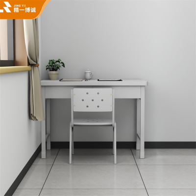 精一博诚士兵学习桌士官写字桌学员电脑桌内务办公桌宿舍 干部二抽桌+椅子