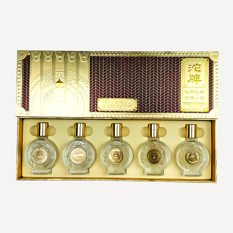 沱牌 获奖纪念 60度 100ml*5瓶礼盒装 浓香型白酒