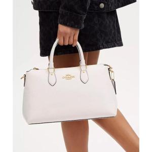 COACH25新款女包经典箱包皮具 轻便单肩斜挎包通勤 情人节送女友 White