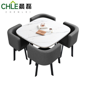 晨磊洽谈桌一桌四布椅/套