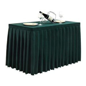 会议桌布 餐桌桌布 桌套 桌裙 定制120*40*75cm