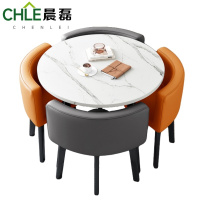 晨磊简约洽谈桌一桌四椅/套