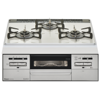 日本林内燃气灶Mytone60嵌入式三眼灶煤气炉烤箱自动烤配烤盘天然气RS31W35P48DGVW 24新款