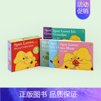 [正版]点读书Spot Loves Story Collection 5册小玻爱家人0-3岁早教认知启蒙英语原版绘本亲子