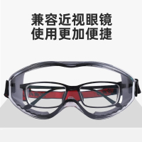 安爽利Y300劳保护目镜防飞溅不起雾近视防冲击防风沙骑行眼镜高清