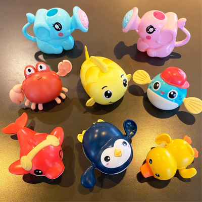 DZQ宝宝洗澡玩具儿童沐浴会游泳戏水小海豚男孩婴儿女孩亲子互动玩耍