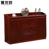 豫龙悦木质茶水柜两门三抽1200*400*820mm台