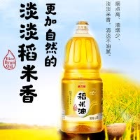 金龙鱼优+稻米油1.8L 食用油家用米糠油 炒菜煮饭健康营养