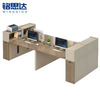 铭思达屏风工位四人位张