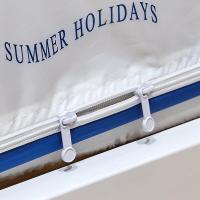 家柏饰(CORATED)儿童子母床蚊帐学生宿舍上下铺免安装1.0m/1.2床拉链一体式双层床