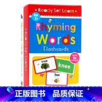 [正版]Flash Cards英文原版 配套字卡Rhyming Words Flashcards韵律词押韵词学习卡片学