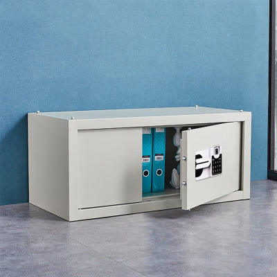 格具(GEJU)钢制顶柜国保指纹锁保密柜资料档案柜900*420*400mm