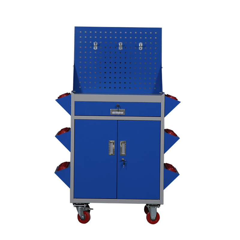 豫亿腾 二门工具刀具柜 车间用双开门储物柜 加厚五金收纳箱抽屉式铁皮刀具柜子 可定制