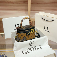 欧美时尚女士包包女2026新款高级感女包小方包单肩斜挎包印花手提发财盒子包小包