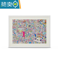 敬平拼图框1000片50X75框架500片2000片装裱画框挂墙实木相框定制简约 白色20 1000片拼图 (73.5*