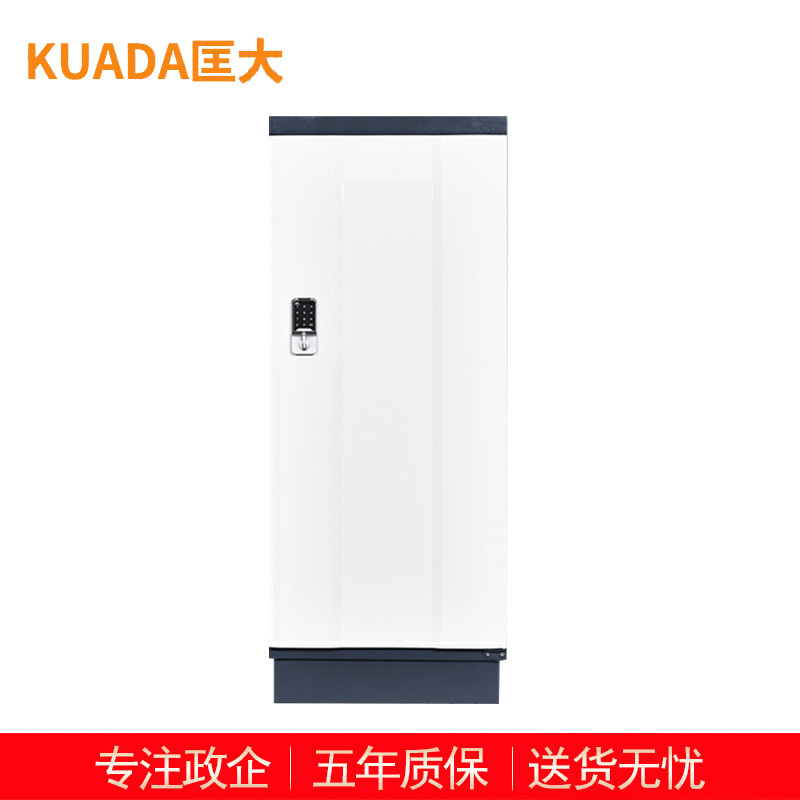 匡大档案防磁柜磁盘柜防火防潮密码锁八抽信息安全档案柜525mm*480mm*1500mm