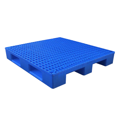 工霸(GONGBA)川字网格塑料托盘 叉车托板货物地台托板防潮栈板垫板 1000*1000*155mm (可加7管)