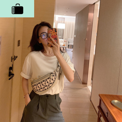 老人与鹿胸包女包腰包单肩包斜挎包百搭ins包包2020新款潮NEW LAKE女斜挎包