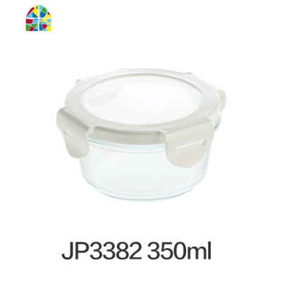 带盖玻璃饭盒微波炉加热碗密封水果保鲜盒上班族带饭便当盒 FENGHOU