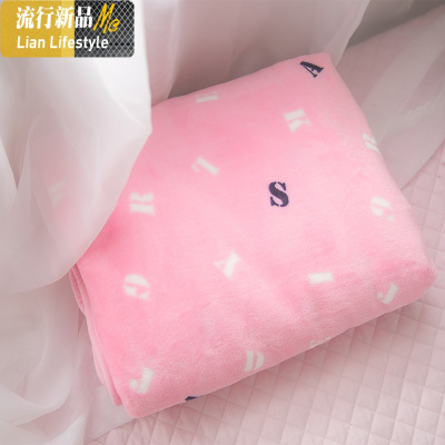 珊瑚绒床单单件毛毯法兰绒单人加厚宿舍毯子甜美可爱学生双层冬季 三维工匠
