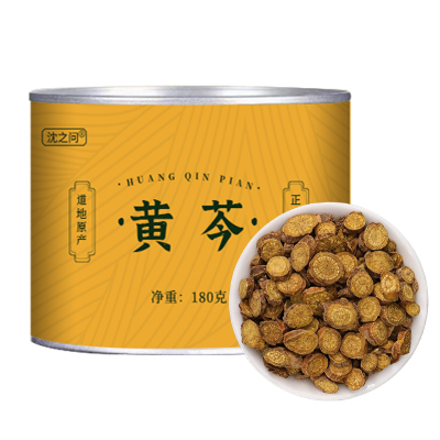 黄芩中药材正品黄苓黄岑黄芹黄芩茶泡水非野生黄芩根粉黄岑片泡茶