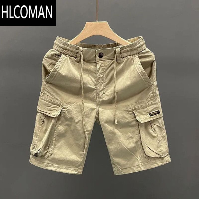 HLCOMAN工装短裤男夏季运动休闲多口袋宽松五分裤潮牌耐脏耐磨中裤子