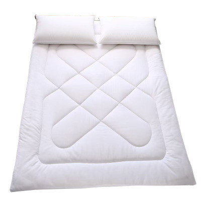 江小果 全棉褥子白色床褥床垫 120*200cm 条