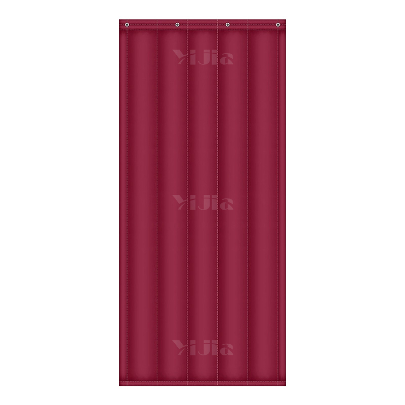 翌嘉YJ3111671 牛津布棉门帘保暖保温门帘防风防寒 红色