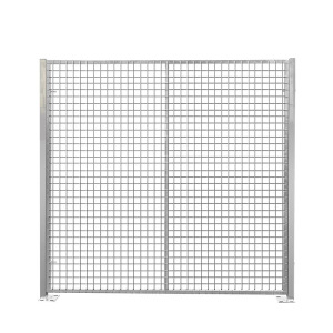 诚智旺 不锈钢围栏网(一网一柱)高1.8m*宽2m/片