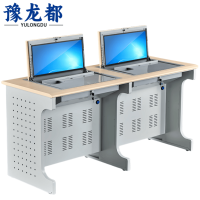 豫龙都电脑桌双人张