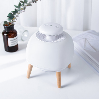 灭蚊灯家用室内捕蚊子插电吸蚊器物理防蚊灭蚊子婴儿卧室三维工匠小白款-1台（灭蚊灯+夜灯+台灯）