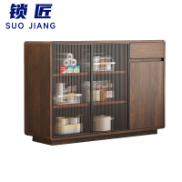 锁匠 实木餐边柜120*40*89cm个