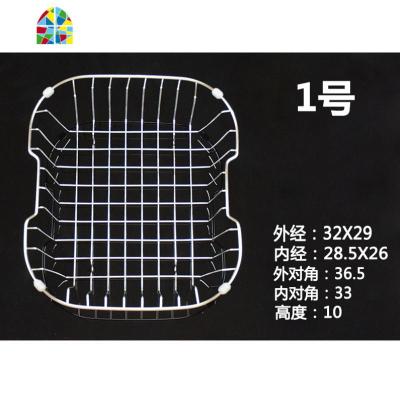 304不锈钢沥水篮、沥水盆、厨房水、洗碗池、菜盆洗菜蓝沥水架 FENGHOU 4号沥水篮36X32洗菜篮洗菜篮