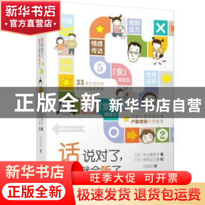 正版 话说对了,孩子就会听了:父母与孩子交流的实用指南 (日)